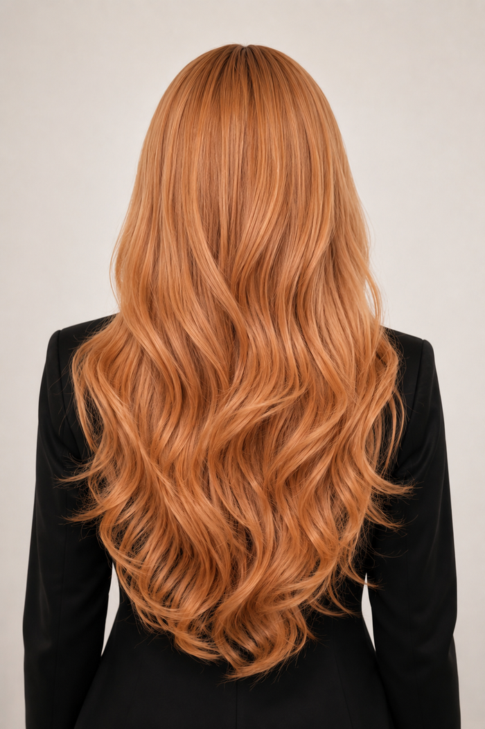 Gilded Strands™ Strawberry Luxe Wave Wig — 26"
