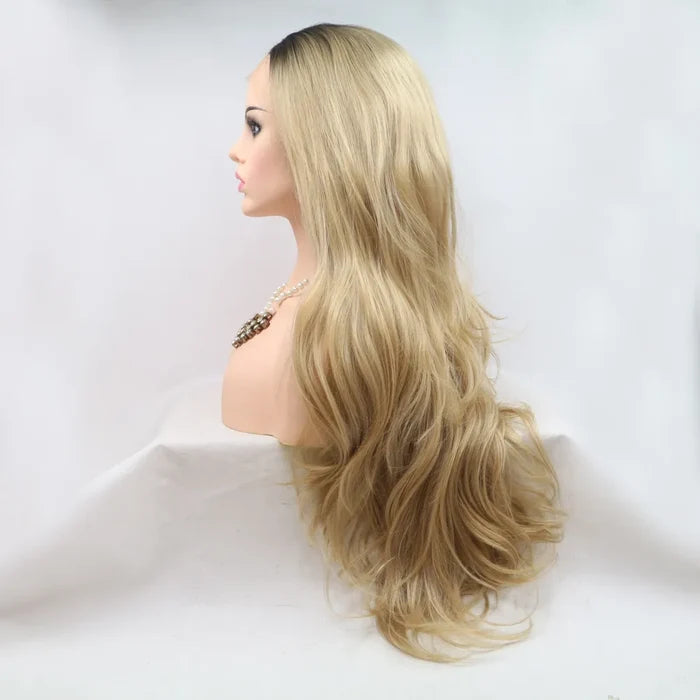 Gilded Strands™ Toffee Wave Wig — 24"