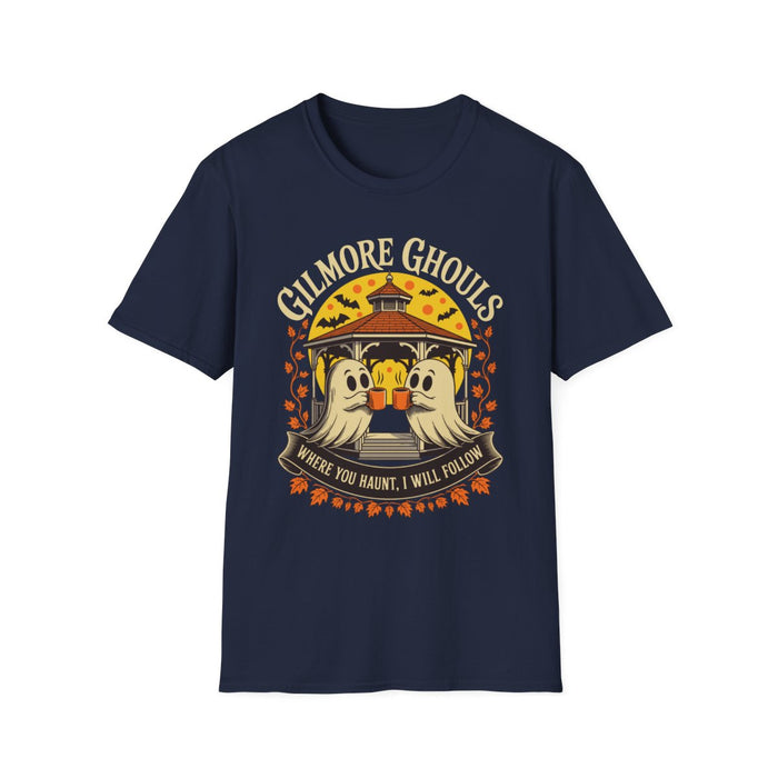 Gilmore Ghouls Halloween Graphic T-Shirt - funny t-shirt by Cheeky Business