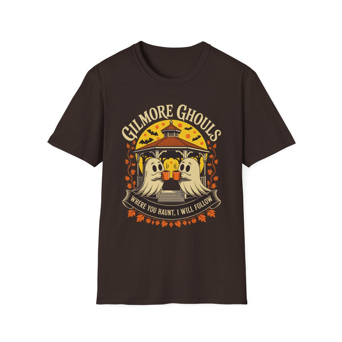 Gilmore Ghouls Halloween Graphic T-Shirt - funny t-shirt by Cheeky Business