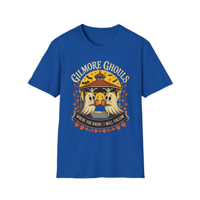 Gilmore Ghouls Halloween Graphic T-Shirt - funny t-shirt by Cheeky Business