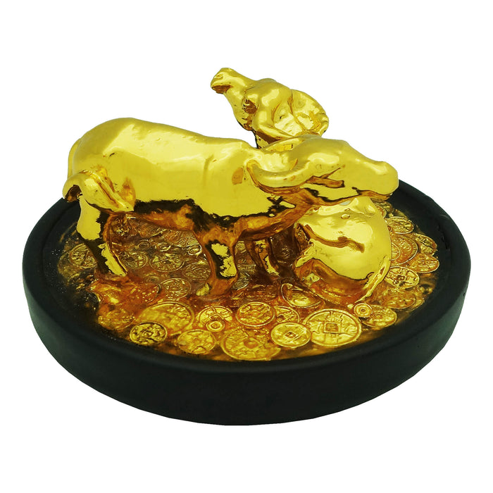 Golden Nacaifu Ox in Water