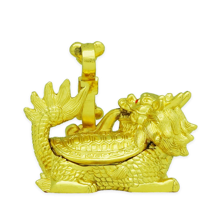 Golden Ru Yi Dragon Tortoise