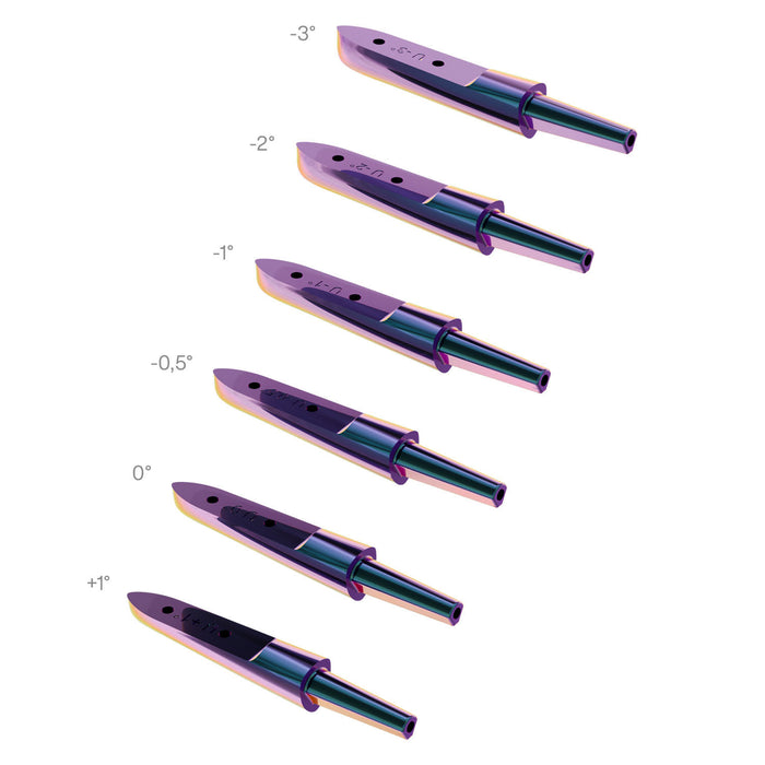 Upper Titanium / + 1,0° / Rainbow