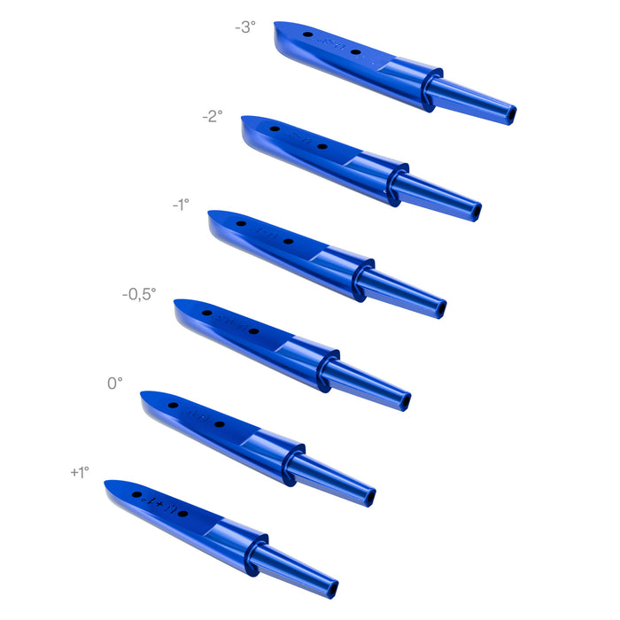 Upper Titanium / + 1,0° / Blue