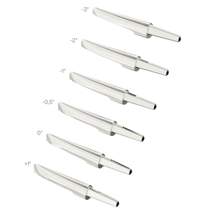 Lower Titanium / + 1,0° / Mirror