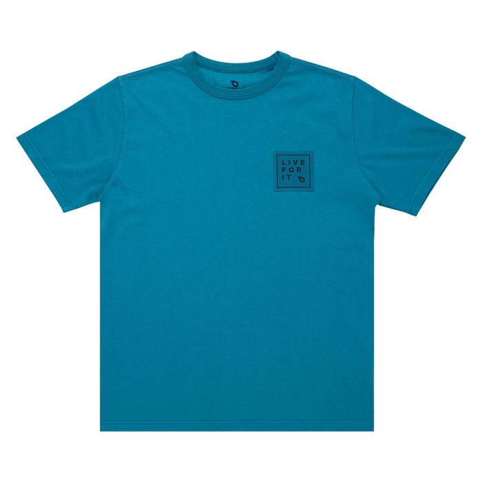 GONG | T-Shirt Live For It Patch Unisexe Coton Biologique