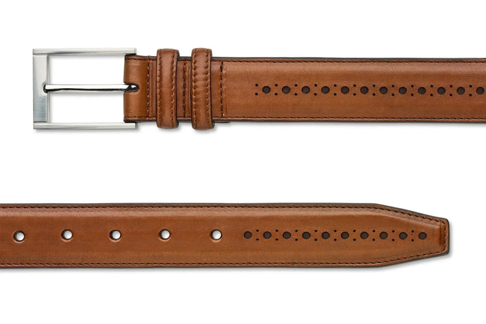 Moral Code Gordon Belt - #color_cognac-leather