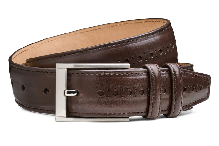 Moral Code Gordon Belt -Brown Leather-33 #color_brown-leather