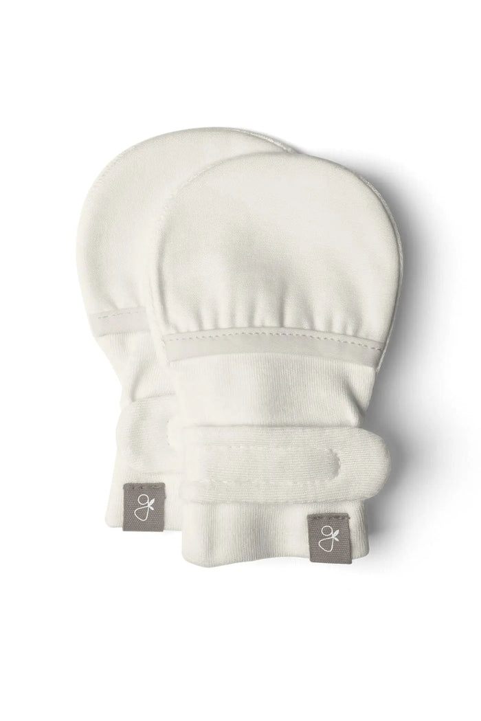 Goumi Stay-On Scratch Mittens, Cloud Scratch Mitts Goumikids
