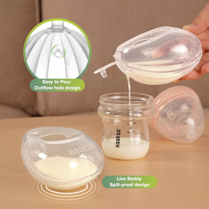 Haakaa Shell Wearable Silicone Pump | 75ml
