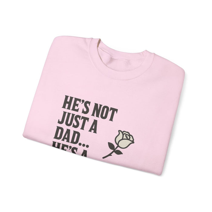 He’s Not Just A Dad He’s A Dadfather Sweatshirt - funny sweatshirt by Cheeky Business