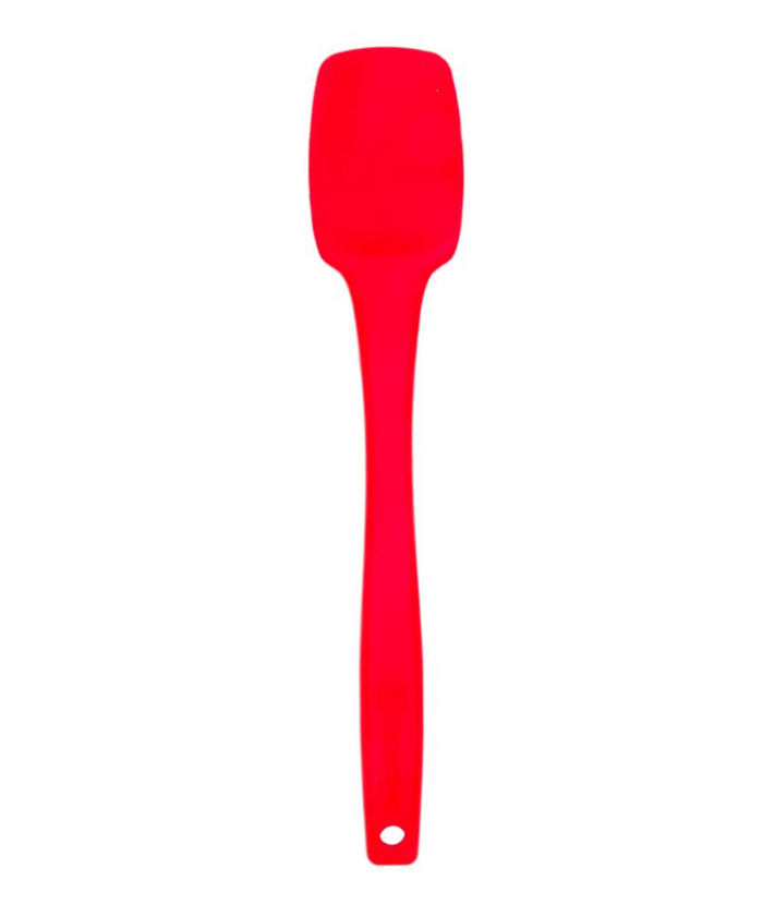 Hi-Temp Silicone Spoonula, Red