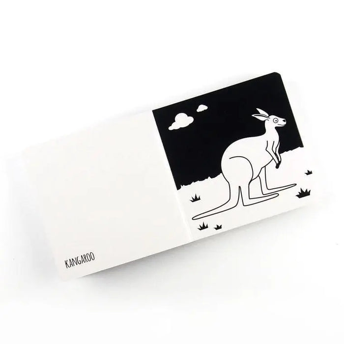 High Contrast Baby Book - Australian Animals Book The Little Black & White Book Project