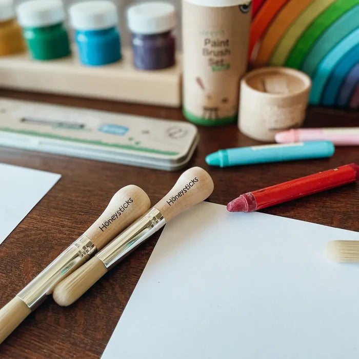 Honeysticks My First Paint Brush Set - 3 Pack