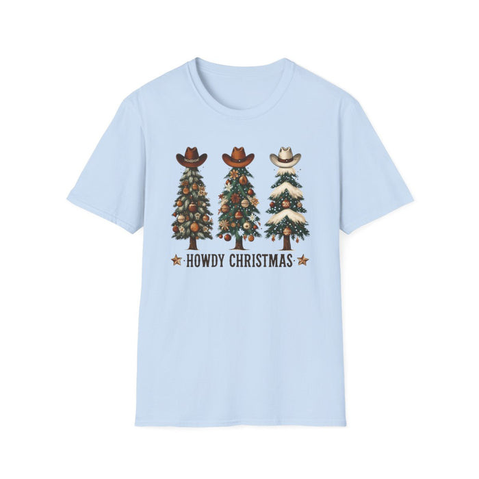 Howdy Christmas Cowboy T-Shirt - funny t-shirt by Cheeky Business
