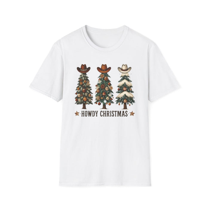 Howdy Christmas Cowboy T-Shirt - funny t-shirt by Cheeky Business