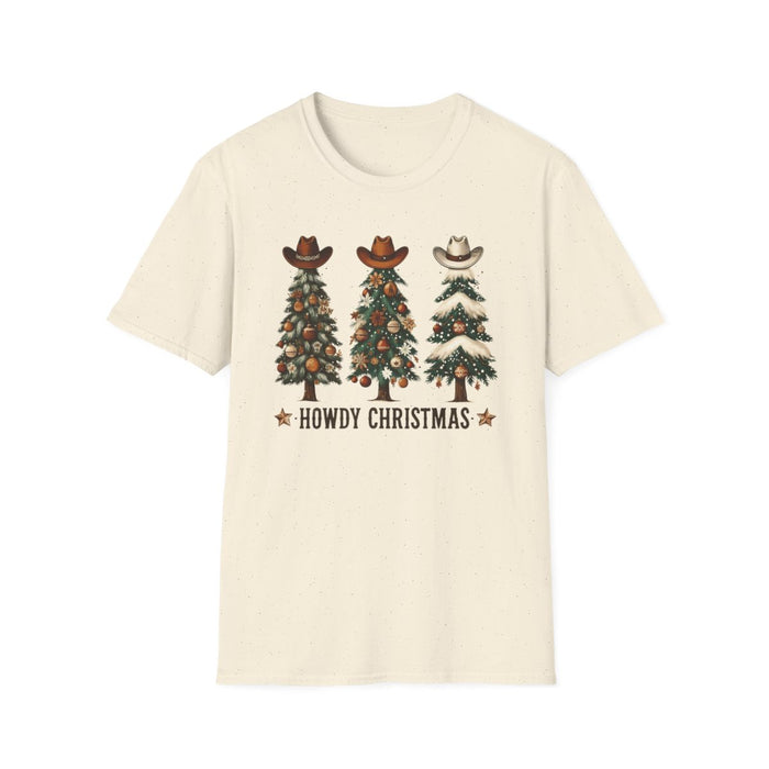 Howdy Christmas Cowboy T-Shirt - funny t-shirt by Cheeky Business
