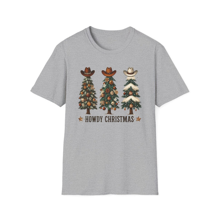 Howdy Christmas Cowboy T-Shirt - funny t-shirt by Cheeky Business