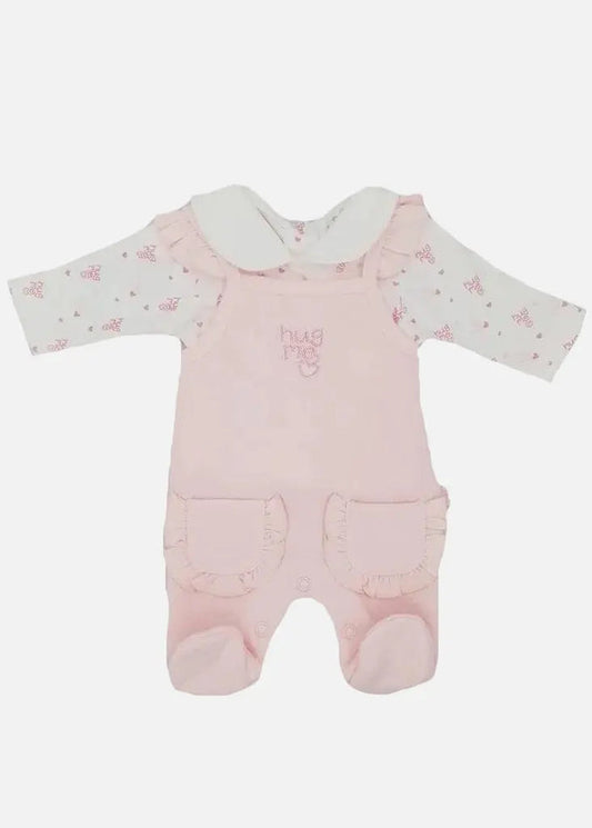 'Hug Me' Dungaree Set Dungaree Tiny Chick