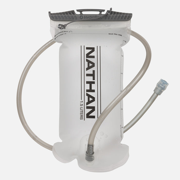 color:Clear||view:sku image primary||seo:NATHAN 1.5 Liter BPA-Free Hydration Bladder with Quick Release Hose