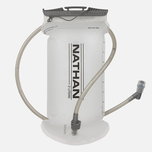 color:Clear||view:SKU Image Primary||seo:Nathan 2.0 Liter Hydration Bladder with Quick Release Hose