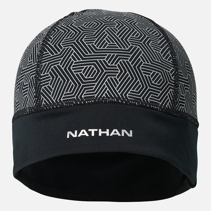 color:Black/Hex Print||seo:Nathan HyperNight Beanie 2 - Black/Hex Print - Hero