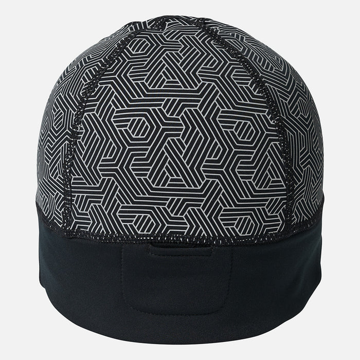 color:Black/Hex Print||seo:Nathan HyperNight Beanie 2 - Black/Hex Print - Back View