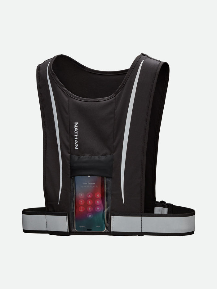 color:Black||view:sku image primary||seo:Nathan Hypernight Reflective Stash Vest – Black – Front View