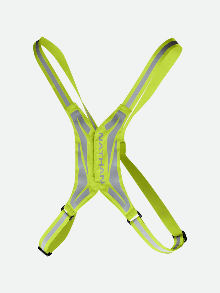 color:Safety Yellow||view:sku image primary||seo:Nathan HyperNight Reflective Vest Lite – Safety Yellow – Front View