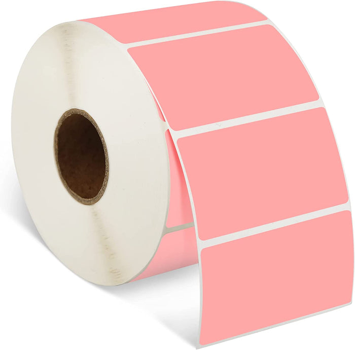 iDPRT 2.28” × 1.18” Multi-Purpose Direct Thermal Label (White/Pink/Blue)