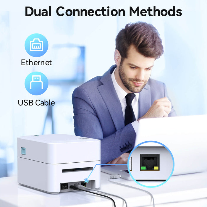 iDPRT Label Maker  - 3" Thermal Label Printer SP320E