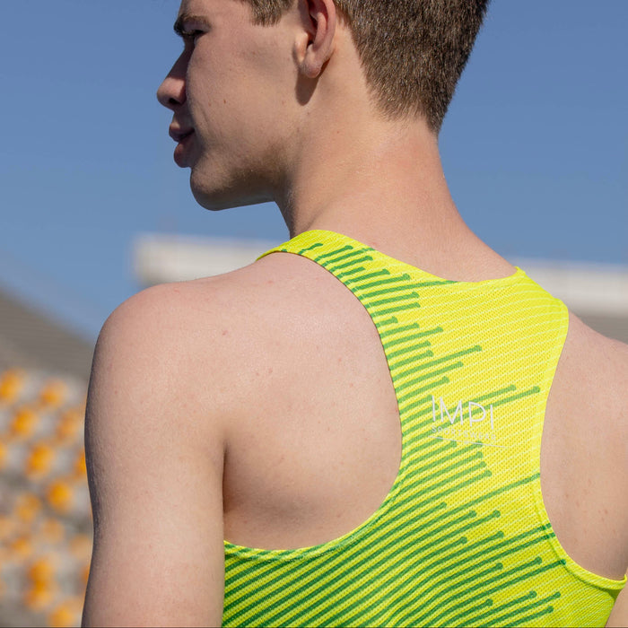 boys running singlet