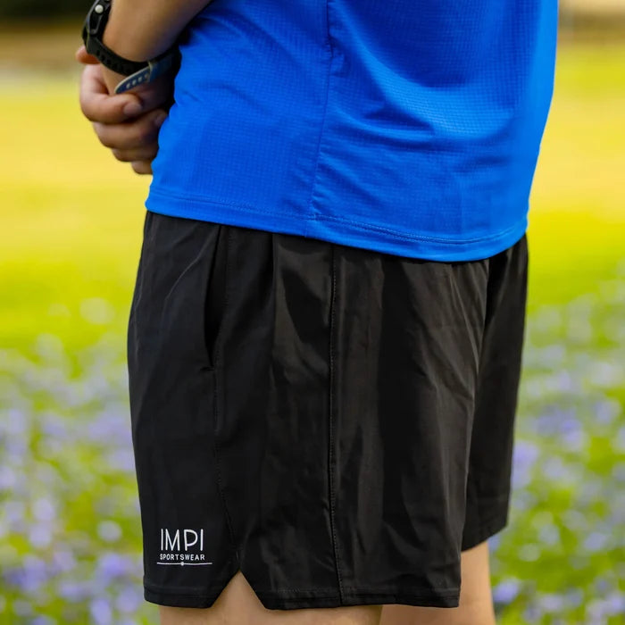 IMPI Boys Running Short - Black