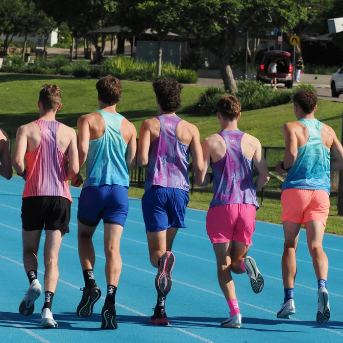 IMPI Boys Running Short - Cobalt