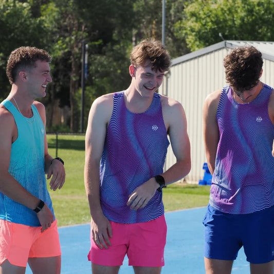 IMPI Boys Running Short - Hot Pink
