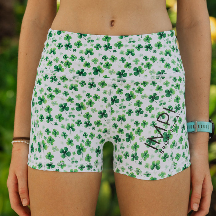 green bike shorts
