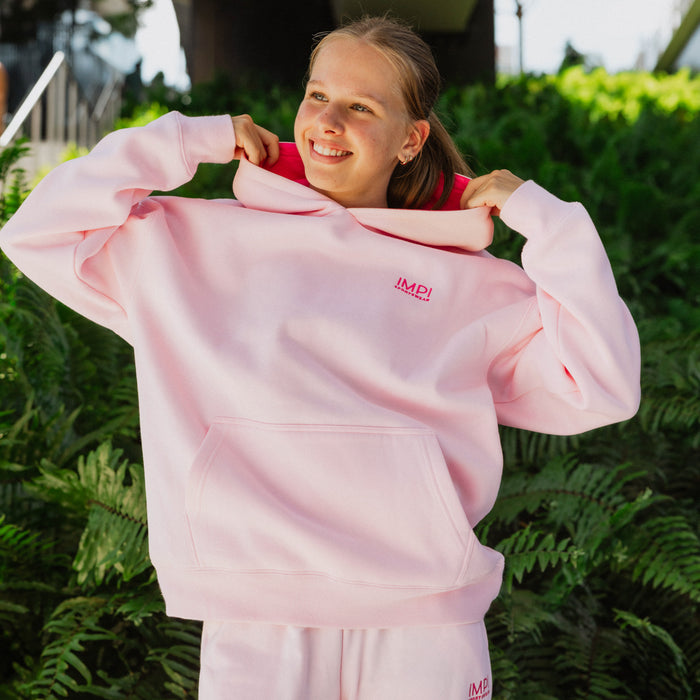 girls pink tracksuit top