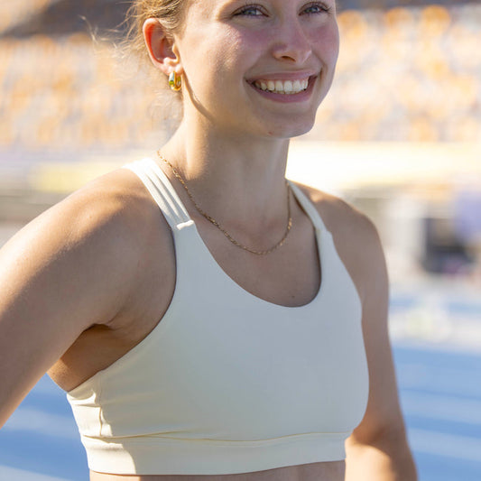 yellow running crop