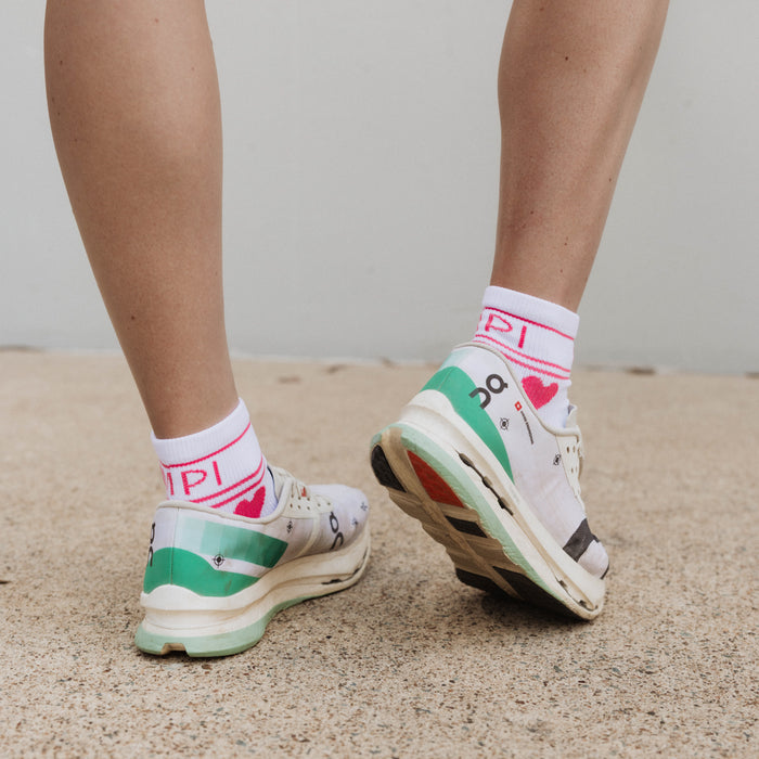 white crew socks