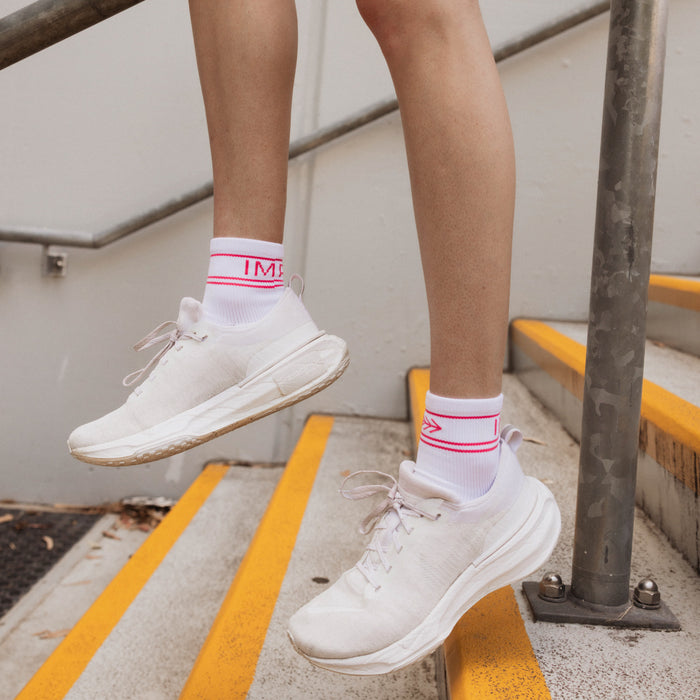 white crew socks
