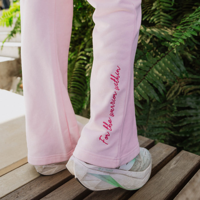 girls pink tracksuit pants