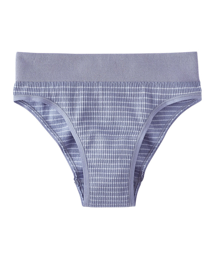 Jacquard Stripe Cotton-Blend Cheeky