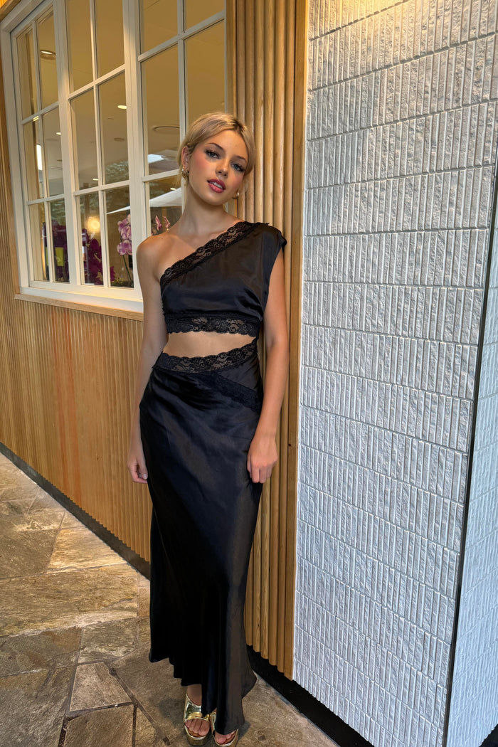 Joey Maxi Dress - Black - Runway Goddess