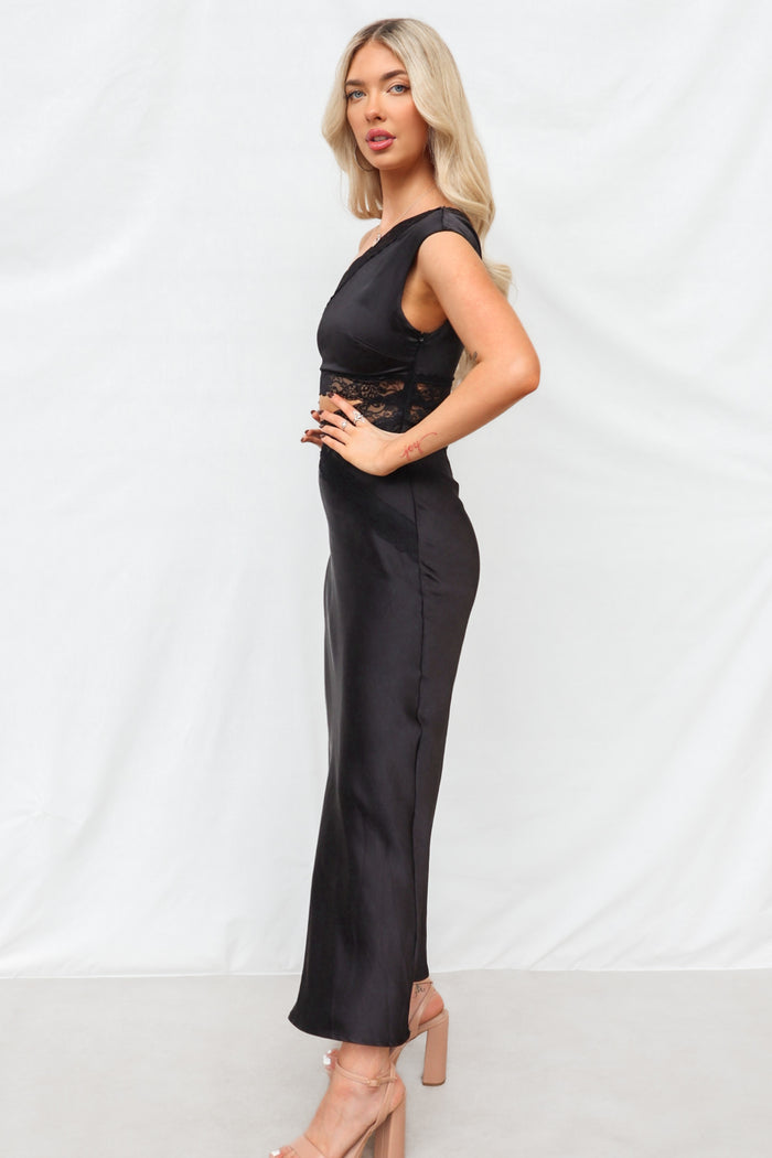 Joey Maxi Dress - Black - Runway Goddess