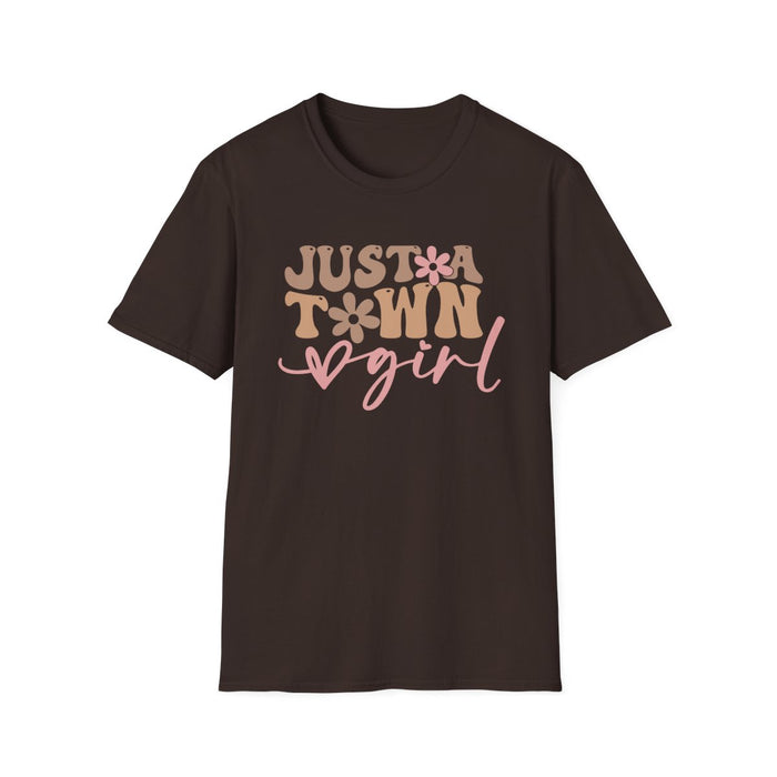 Just a Town Girl T-Shirt - funny t-shirt by Cheeky Business