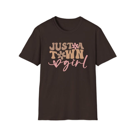 Just a Town Girl T-Shirt - funny t-shirt by Cheeky Business