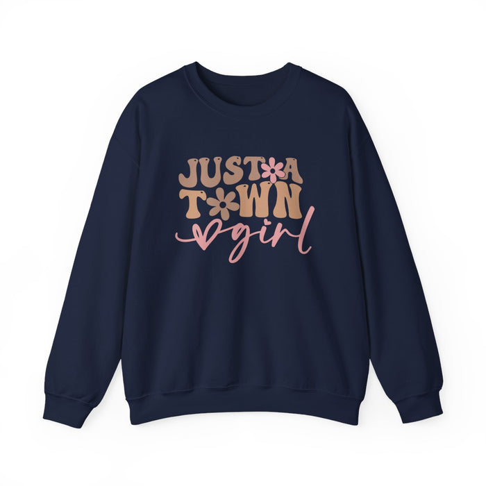Just A Town Girl Western Sweatshirt - funny sweatshirt by Cheeky Business