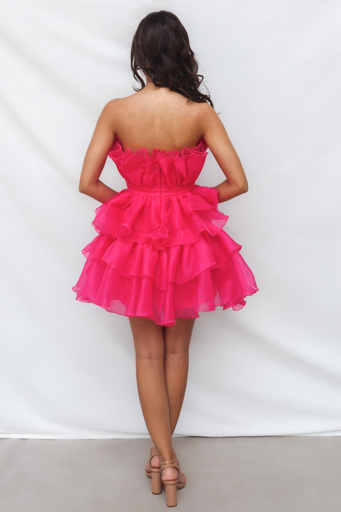 Kai Mini Dress - Pink - Runway Goddess