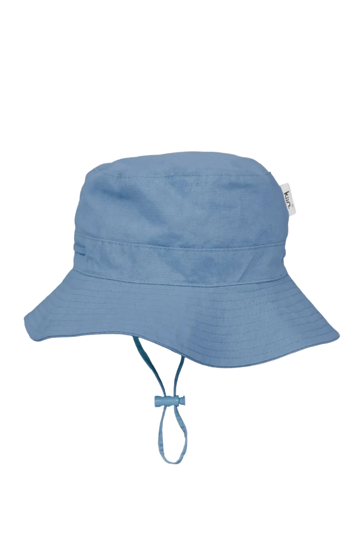 Kiin Cotton Sun Hat - Blue Shadow